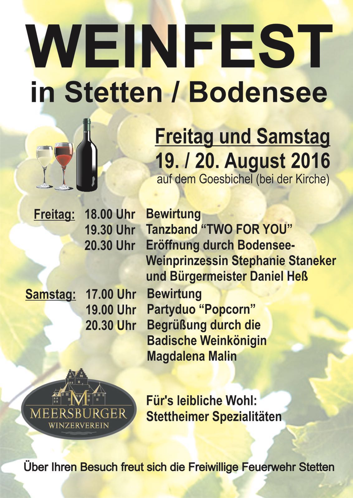 Weinfest Stetten